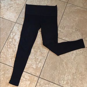 BLANQI Black Hipster Support Leggings